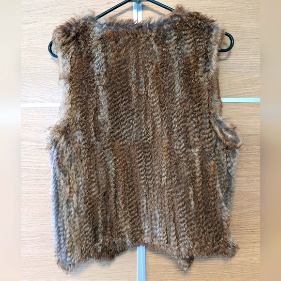 525 America real fur vest, size M - Picture 2 of 5